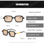 UVLAIK Myopia Optical Glasses Frame Men Women Retro Square Sunglasses Fashion Anti Blue Light Computer Goggles Eyglasses