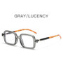 UVLAIK Myopia Optical Glasses Frame Men Women Retro Square Sunglasses Fashion Anti Blue Light Computer Goggles Eyglasses