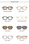 UVLAIK Myopia Optical Glasses Frame Men Women Retro Square Sunglasses Fashion Anti Blue Light Computer Goggles Eyglasses