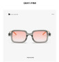 UVLAIK Myopia Optical Glasses Frame Men Women Retro Square Sunglasses Fashion Anti Blue Light Computer Goggles Eyglasses