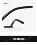 UVLAIK Myopia Optical Glasses Frame Men Women Retro Square Sunglasses Fashion Anti Blue Light Computer Goggles Eyglasses