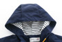 1 2 3 4 5 6 Years Spring Autumn Boys Coats Patchwork Cartoon Car Pattern Hooded Windbreaker Leisure Overcoat For Kids