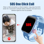 2025 Kids Smart Watch 1.52 Inch IP67 Waterproof GPS Tracking Children 4g Silicone Watches for Children