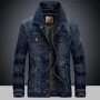 Spring Fashion Top Quality Brand Male Winter Denim Jacket Jeans Jacket Bomber Outwear Coats Plus Size 5XL Waterproof Men's