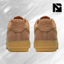 Air Force 1 Low 'flax' 2019 Men Casual Lightweight Shoes Breathable Air Force Sneakers