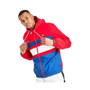 Ellesse Nucci Full-Zip Windbreaker Mens Active Shirts & Tees Color: Red/White  100% Authentic
