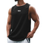 Summer Men's Gym Tank Top Fitness Training Clothing Quick-drying Loose Bodybuilding Sleeveless Shirt Men Fashion Basketball Vest
