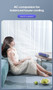 KINSCOTER Desktop Air Conditioner Fan No Drilling 3 Speeds Cooling Rechargeable Wall Mount Fan Silent for Home Kitchen Bathroom