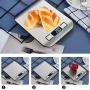 Stainless Steel 10kg 5kg/1g Electronic Digital Kitchen Scale LED Display Panel Scales Home Jewelry Food Snacks Weighing Tools