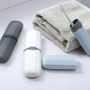 1/4pc Portable Toothbrush Cover Storage Box Daily Outdoors Travel Hiking Camping Toothbrush Holder Case Box Bathroom Accessories