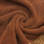 2pcs Black Cotton Towels 34x74cm/70x140cm Embroidered Hotel Bathroom Towels For Adult Quick-Dry Thicken Soft Face Bath Towels