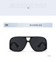 Hiking Camping Oversized Women Double Bridges Anti Light Glasses Fashion Outdoor Driving Eyeglasses Beach Travel UV400 Shades