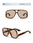Hiking Camping Oversized Women Double Bridges Anti Light Glasses Fashion Outdoor Driving Eyeglasses Beach Travel UV400 Shades
