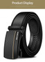 BISON DENIM Genuine Leather Automatic Men Belt Luxury Strap Belt for Men Designer Belts Men High Quality Fashion Belt N71416