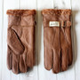 Sheepskin Fur Gloves Men's Thick Winter Warm Large Size Outdoor Windproof Cold Hand Stitching Sewn Leather Finger Gloves