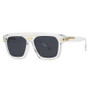 European and American New Cross-Border Exclusive Popular Modern Retro Large Frame Sunglasses Trendy Street Sunglasses Lh281