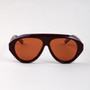 Fashion Large Frame Niche Lady Sunglasses UV400 Outdoor Polarized Driving Men Sun Glasses Support Color Changing Myopia Lens