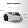 CMao Robot Commercial Industrial Robot Lawn Mower IPX5 Water-Resistant 22cm Cutting Width 200/320m Working Area App Remote