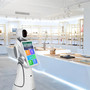 server robot Robot Operate in the Restaurant As Entertainers, Servers, Greeters and Receptionists Service Robot Waiter Robot