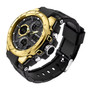 SANDA 6008 Hot Selling Fashion Casual Sport Silicone Strap Watch Digital Quartz Wristwatch Gift Couple Watches for Men and Women
