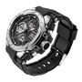 SANDA 6008 Hot Selling Fashion Casual Sport Silicone Strap Watch Digital Quartz Wristwatch Gift Couple Watches for Men and Women