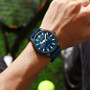 CURREN 8421 Hot Selling Men's Watch Luxury Silicone Strap Watch Fashion Sports Relogio Masculino Fashion Wrist Watch for Men Uhr