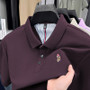 High end brand 100% cotton short sleeve polo shirt luxury pony embroidery men's summer comfort fashion designer new Paul T-shirt