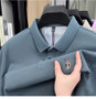 High end brand 100% cotton short sleeve polo shirt luxury pony embroidery men's summer comfort fashion designer new Paul T-shirt