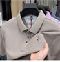 High end brand 100% cotton short sleeve polo shirt luxury pony embroidery men's summer comfort fashion designer new Paul T-shirt