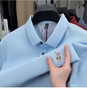High end brand 100% cotton short sleeve polo shirt luxury pony embroidery men's summer comfort fashion designer new Paul T-shirt