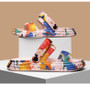 2024 New Thick-soled EVA Cave Shoes Women's Summer Wear Non-slip Beach Soft-soled Semi-Slippers Fashion Printed Sandals