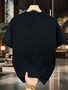 Men's summer 100% cotton fashionable casual loose Brooklyn New York printed sports round neck short sleeved T-shirt top
