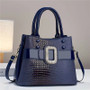 Fashionable New Women's 3-Layer Handbag Trendy Bright Leather Shoulder Bag Large Capacity Crossbody City Commuter Tote Bag Women