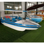 Low Speed 6-8 Person Electric Fiberglass Boat with 800w Power 8-person Battery Fiberglass Boat with Automatic Drainage System