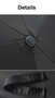 Rainwir Double Bone Automatic Folding Umbrella Windproof Sunshade Umbrella 3 Folding Men's and Women's Business