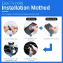 360° Metal Magnet Phone Stand Car Phone Holder Metal Holder Air Vent Clip For Hyundai Equus anti slip holder Auto Accessories