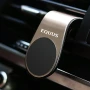 360° Metal Magnet Phone Stand Car Phone Holder Metal Holder Air Vent Clip For Hyundai Equus anti slip holder Auto Accessories