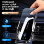 Wireless Charger For Car Mobile Cell Phone Holder Support For Mobile Car Mount Automotive Electric Induction Auto Clamping