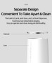 ROJECO 4L Automatic Pet Feeder Button Version Auto Cat Food Dispenser Accessories Smart Control Pet Feeder For Cats Dog Dry Food