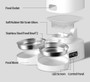 ROJECO 4L Automatic Pet Feeder Button Version Auto Cat Food Dispenser Accessories Smart Control Pet Feeder For Cats Dog Dry Food