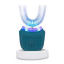 Wireless chargeable silicone bristle portable cleaning automatic toothbrush high quality u-shaped electric toothbrush