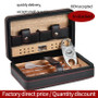 Luxury Dupont stingray Peter James Cigar case Custom Real Genuine Leather Travel Set Cigar case