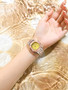 POEDAGAR 708 Brand Name Chinese Female Quartz Watch ECO Steel Strap Water Resist Date Display Ultra Thin Casual Wristwatch