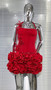 Black Red Color Women Sexy Strapless Laced-up Tops Florlas Bodycon Mini Skirt Set Celebrate Birthday Party Cocktail Dress