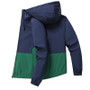 Casual Sports Jacket Men's 2025 Spring New Minimalist Splicing style Retro Windbreaker Male Trendy Loose Oversized Hooded Coat