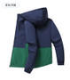 Casual Sports Jacket Men's 2025 Spring New Minimalist Splicing style Retro Windbreaker Male Trendy Loose Oversized Hooded Coat