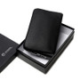 Fingerprint Lock Men Cowhide Leather Handbags Anti-theft Cash Long Men's Business Clutch Fingerprint Bags