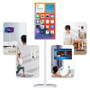 Smart Tv 32inch Mobile Monitor Portable Tv With Stand Bathroom Wireless Rechargeable Rotate Big Screen Tv Interactive Television