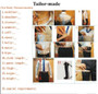 Men’s Wear Suit Black 3-Piece Suit Grey Lapel One Button Wedding & Party Blazer Set (Jacket+Vest+Pants) Tailor Made