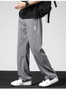 Summer Thin Casual Pants Men's Straight Wide Pants Brand Clothing Lyocell Stretch Loose Trousers Korean Trendy Man Clothing